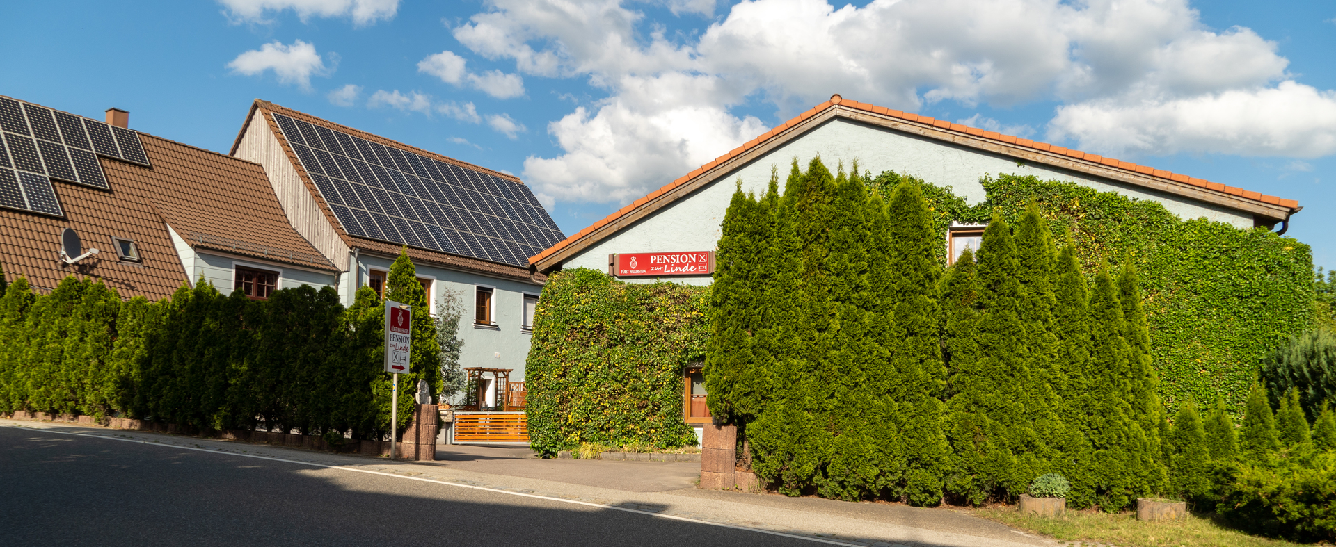 Pension Haupteingang